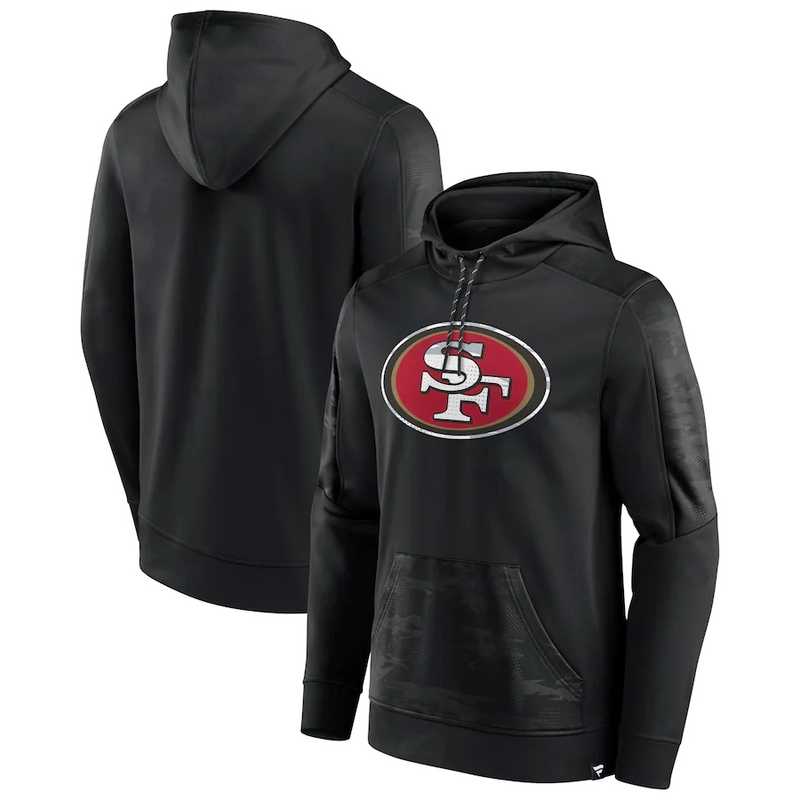 San Francisco 49ers Fanatics Branded On The Ball Pullover Hoodie Black,We sell and wholesale San Francisco 49ers Fanatics Branded On The Ball Pullover Hoodie Black on line form chian!